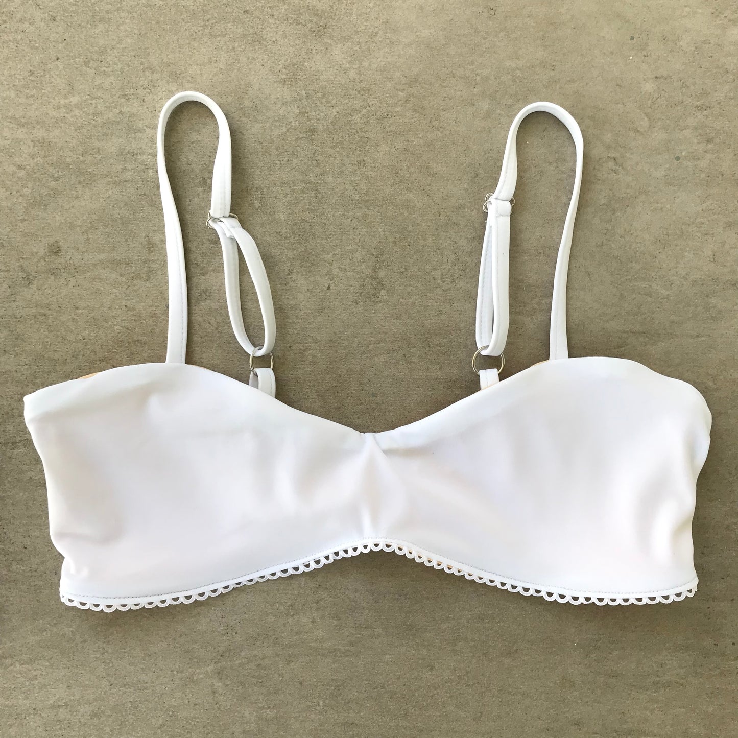 Riley top | White