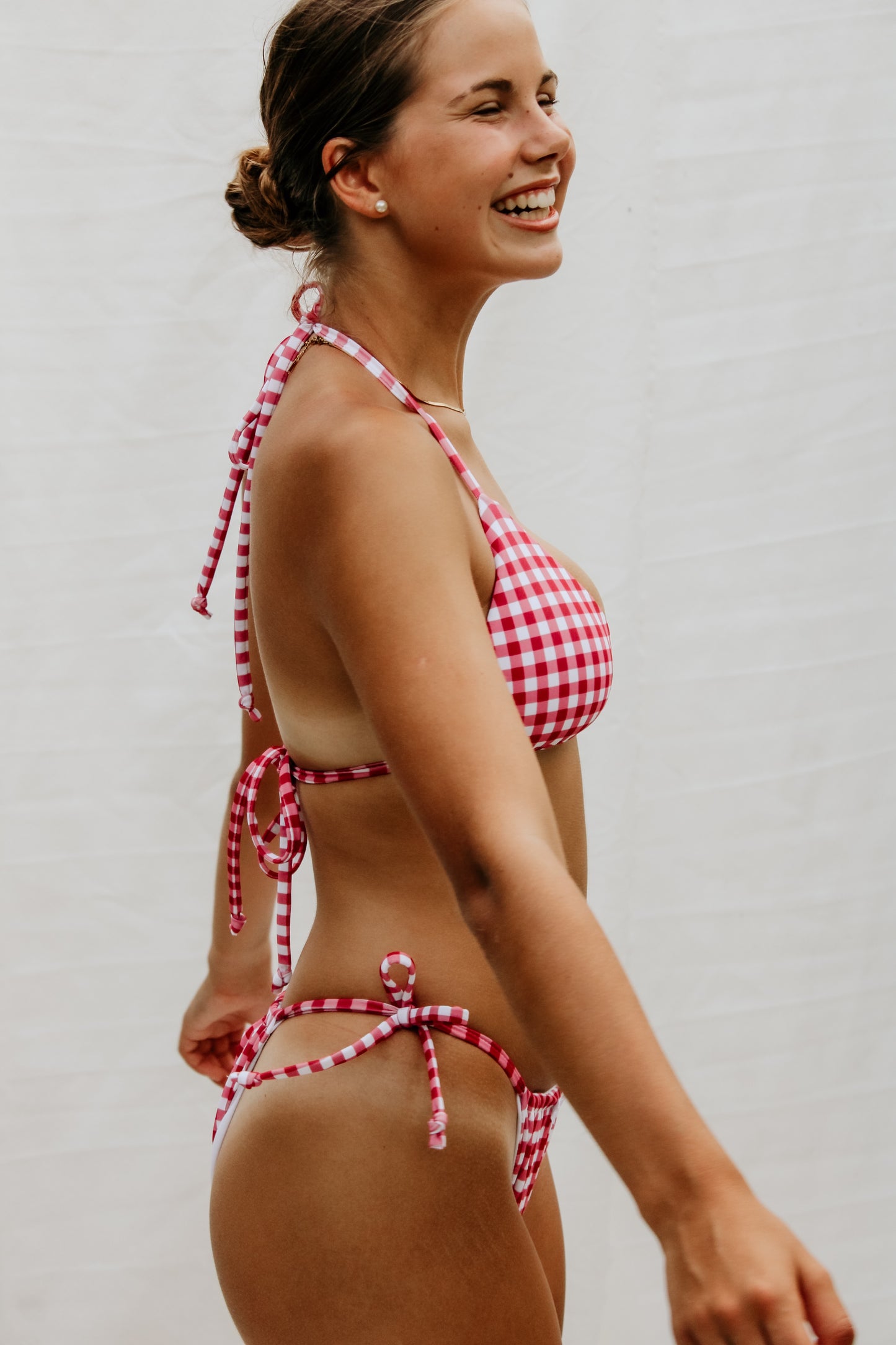 Lily bottom | Red Gingham