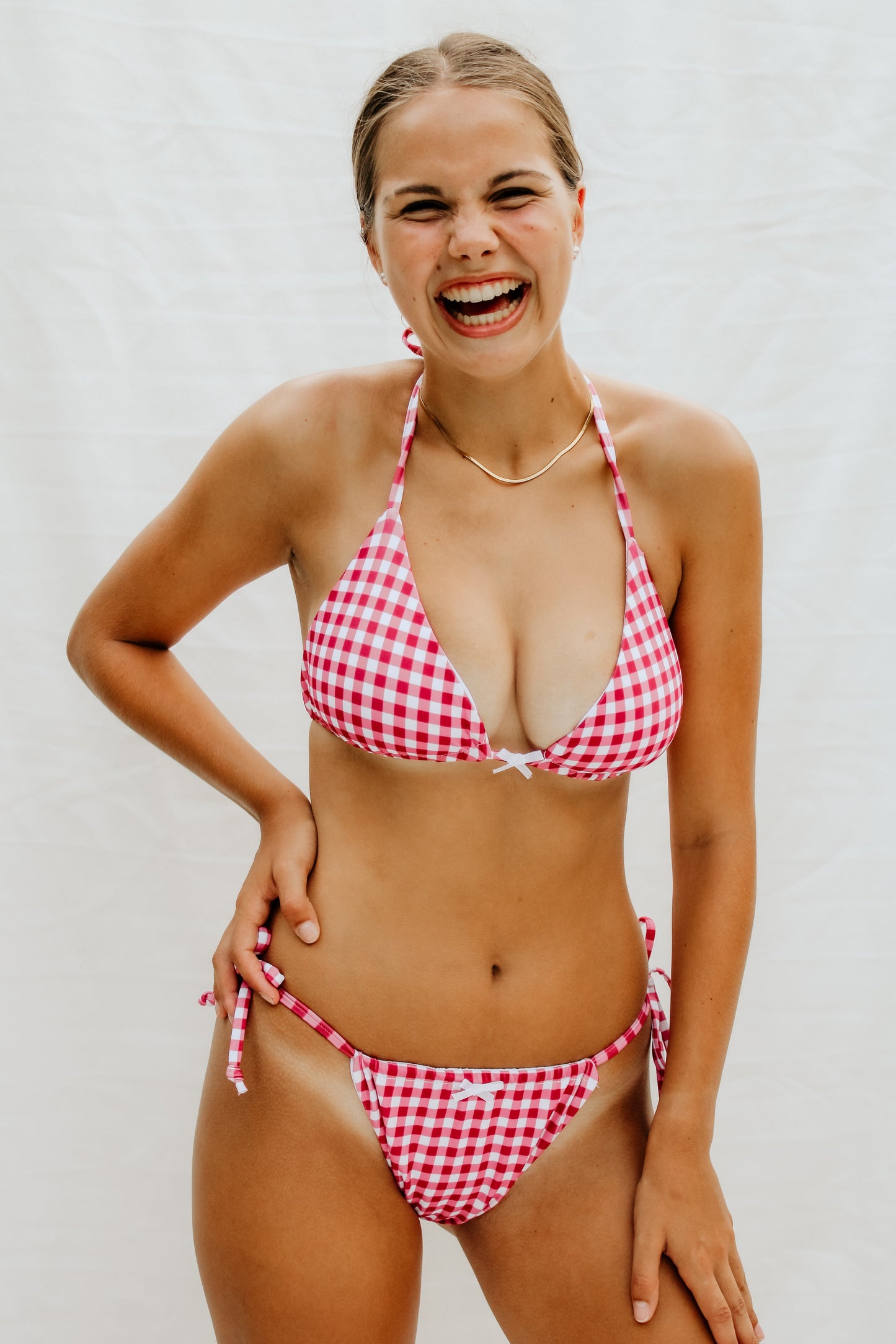 Lily bottom | Red Gingham