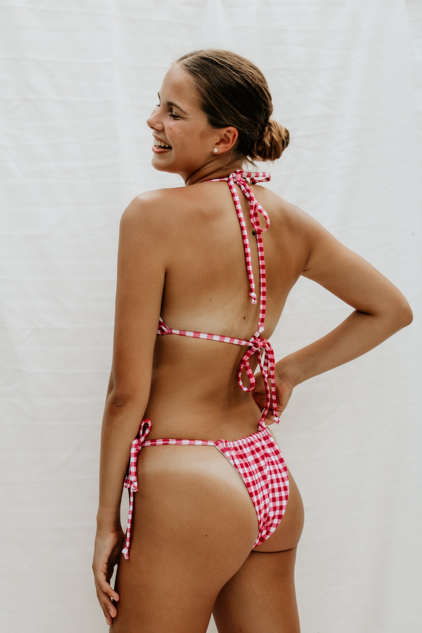 Lily bottom | Red Gingham