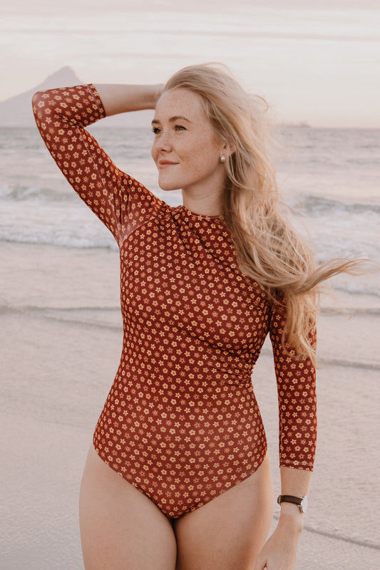 Marigold one piece | Sunset Bloom