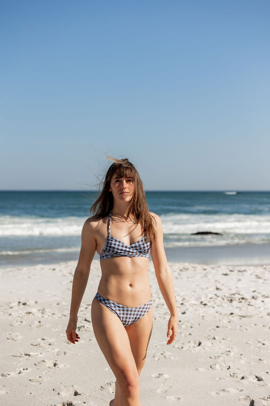 Maeve bottom | Blueberry Gingham