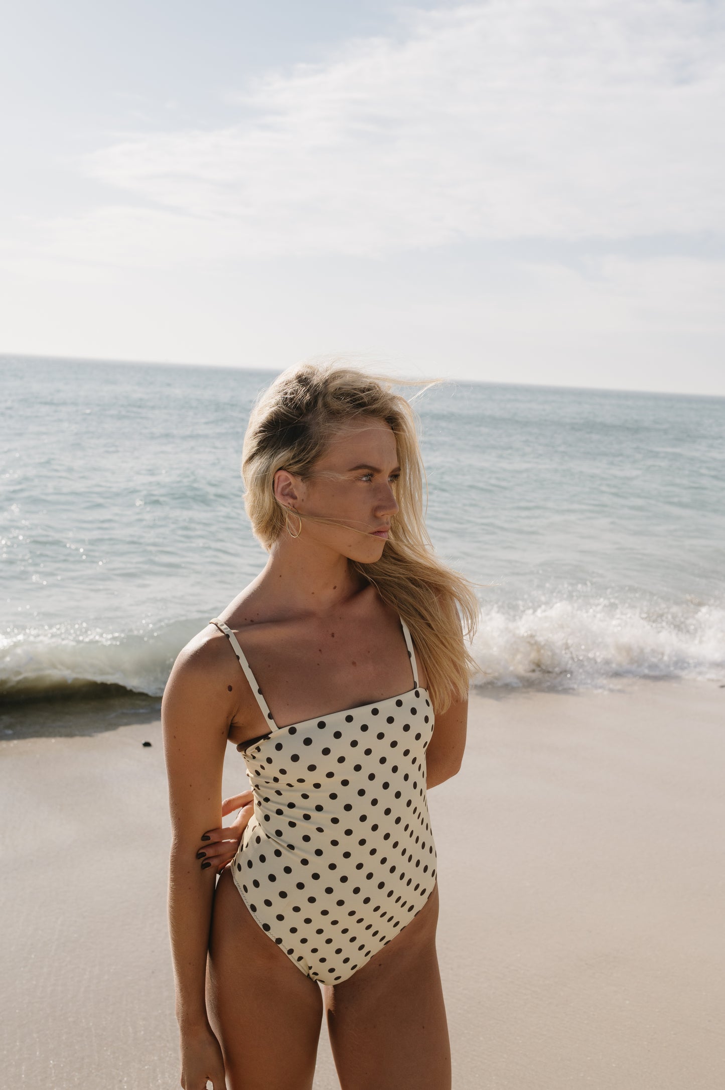 Amy one piece | Sunshine Polka Dot